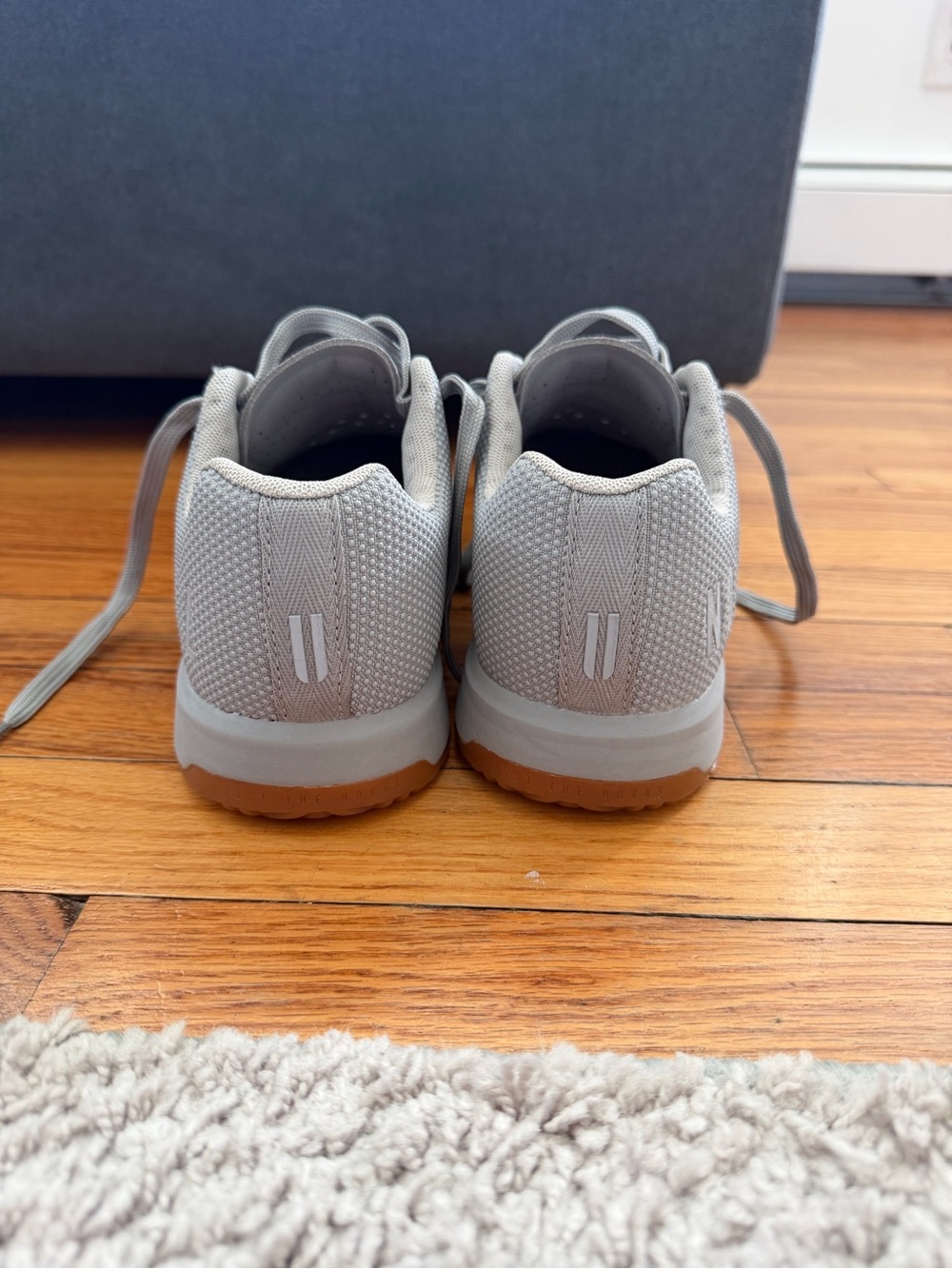 NOBULL Woman’s Trainer in Light Gray with Gum Outsole - Picture 2 of 5